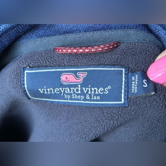 Vineyard Vines Heather Blue Half Zip Pullover Sweatshirt~S~ - Picture 6 of 6
